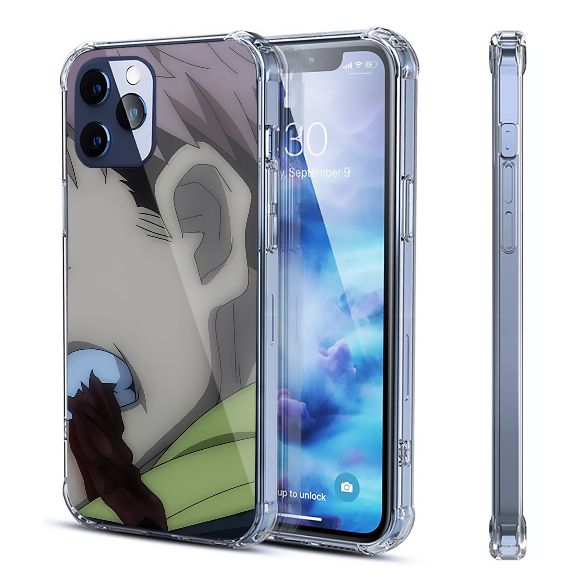 （画像用） SPY×FAMILY间谍家家酒 【iPhone 12シリーズ対応】透明スマホケース（クリアソフトケース）